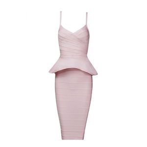 2 piece bandage dress set